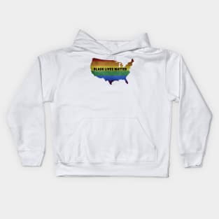 Black Lives Matter BLM Pride Kids Hoodie